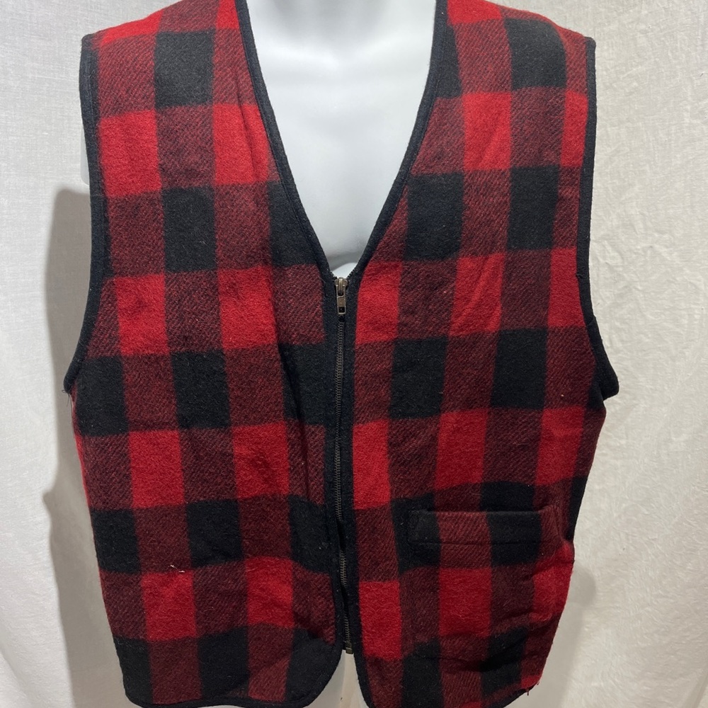 Coliseum Blue Indigo 60% wool vest, Great Shape, No Flaws, Women’s Size XL
